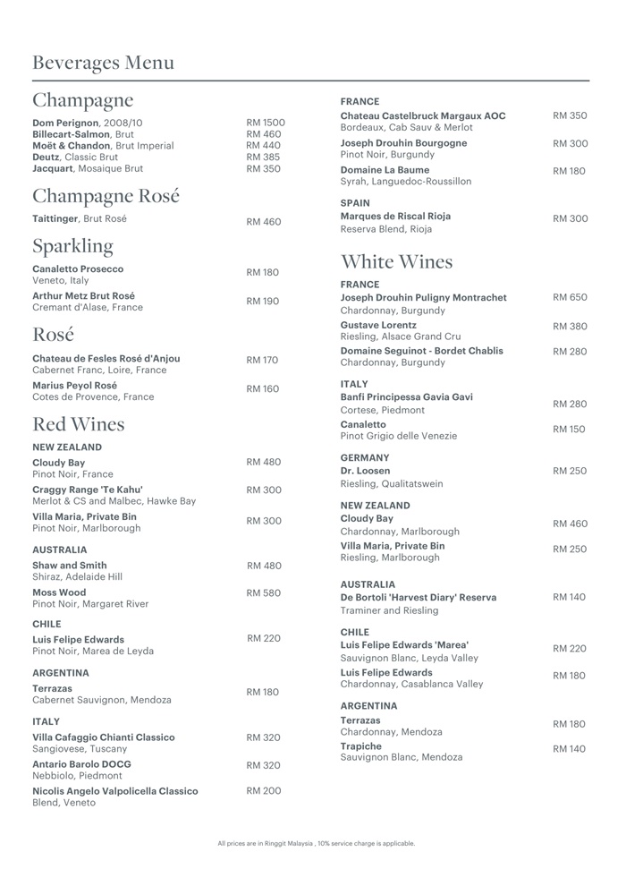 Seasonal Tastes The Westin Langkawi Resort & Spa International, The