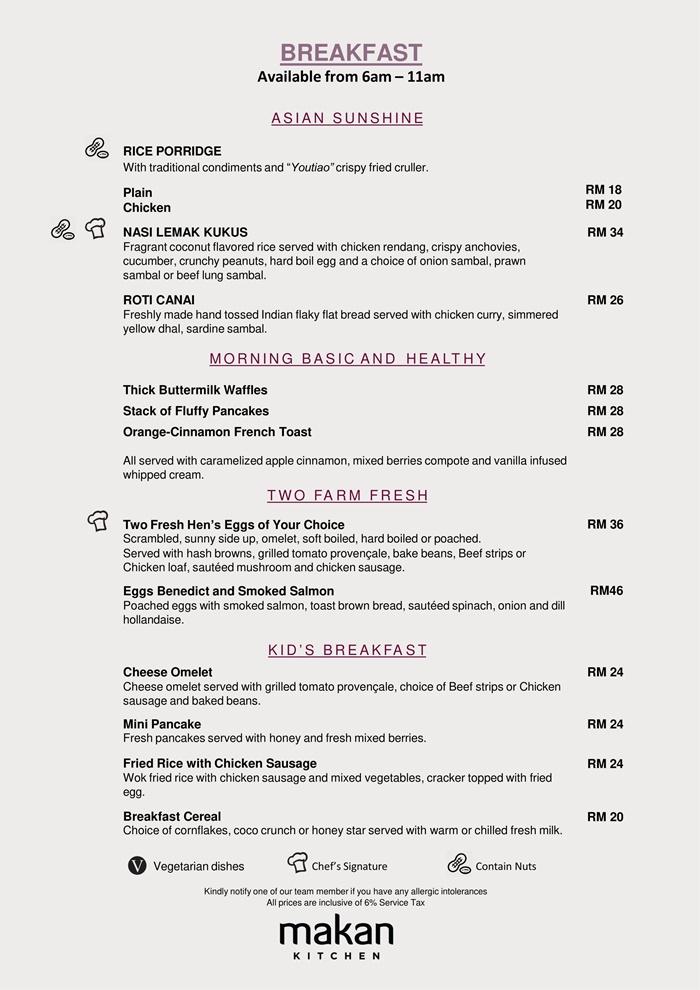 Makan Kitchen DoubleTree by Hilton Putrajaya Lakeside Local