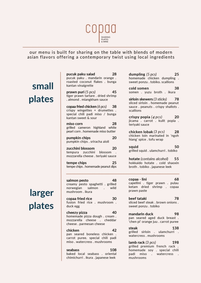 Copaa KL Western, Desa Sri Hartamas, Kuala Lumpur TABLEAPP