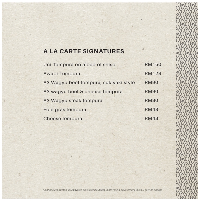 Tenmasa Tempura Bar - Japanese, Platinum Park, | TABLEAPP