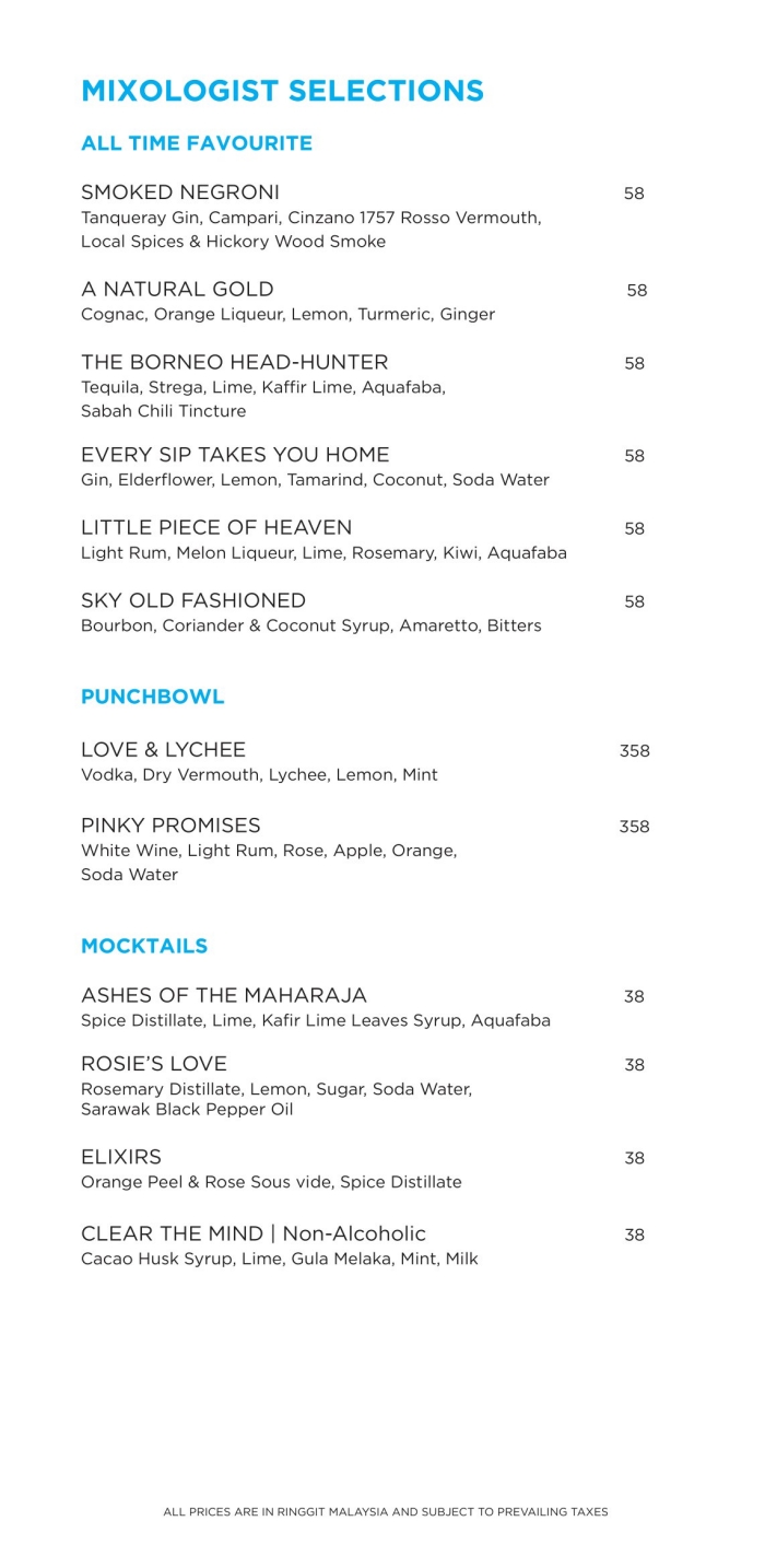 Sky51 EQ bar, EQ Kuala Lumpur, Kuala Lumpur TABLEAPP