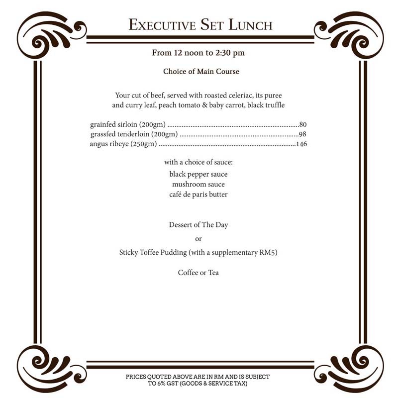 Beach Blanket Babylon. Aircon section available from 123pm (latest