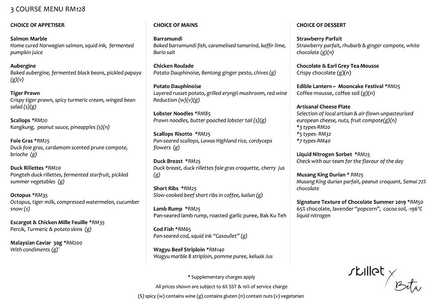 Skillet x Beta Asian, Fraser Place, Kuala Lumpur TABLEAPP